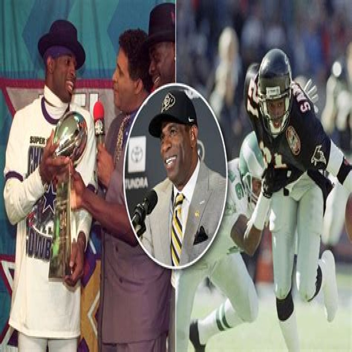 ___ Deion (rhyming nickname of football/baseball star Sanders)