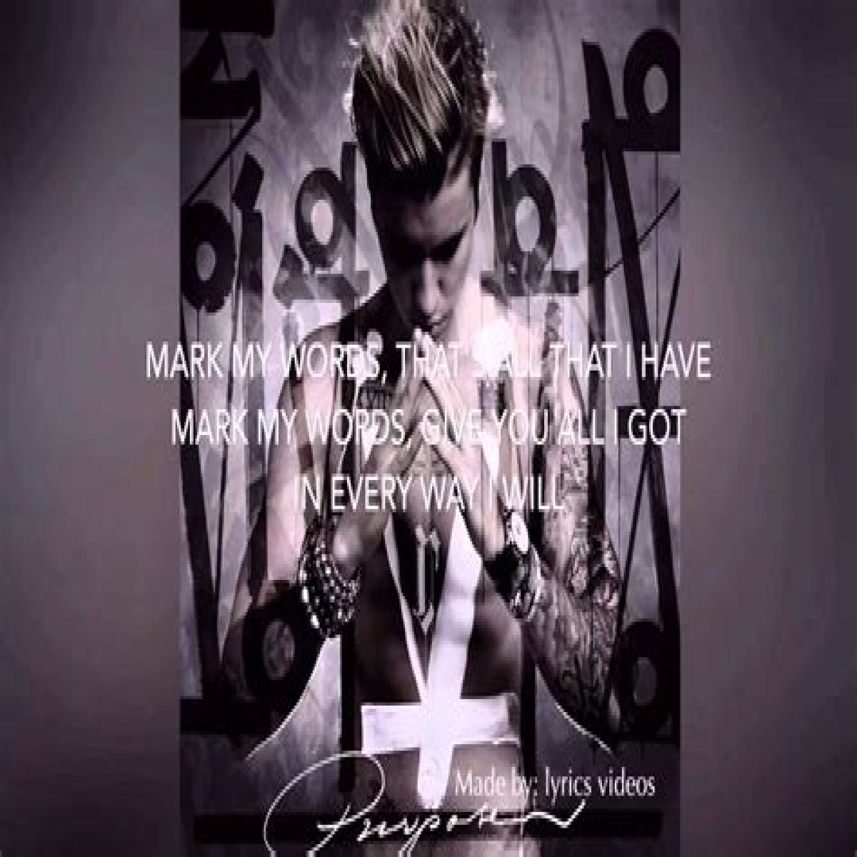 Justin bieber mark my word lyrics