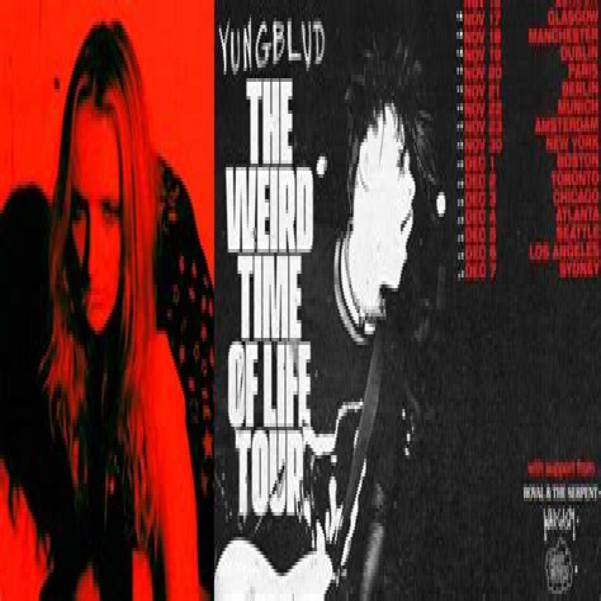 YUNGBLUD Announces Digital Tour with Royal & The Serpent